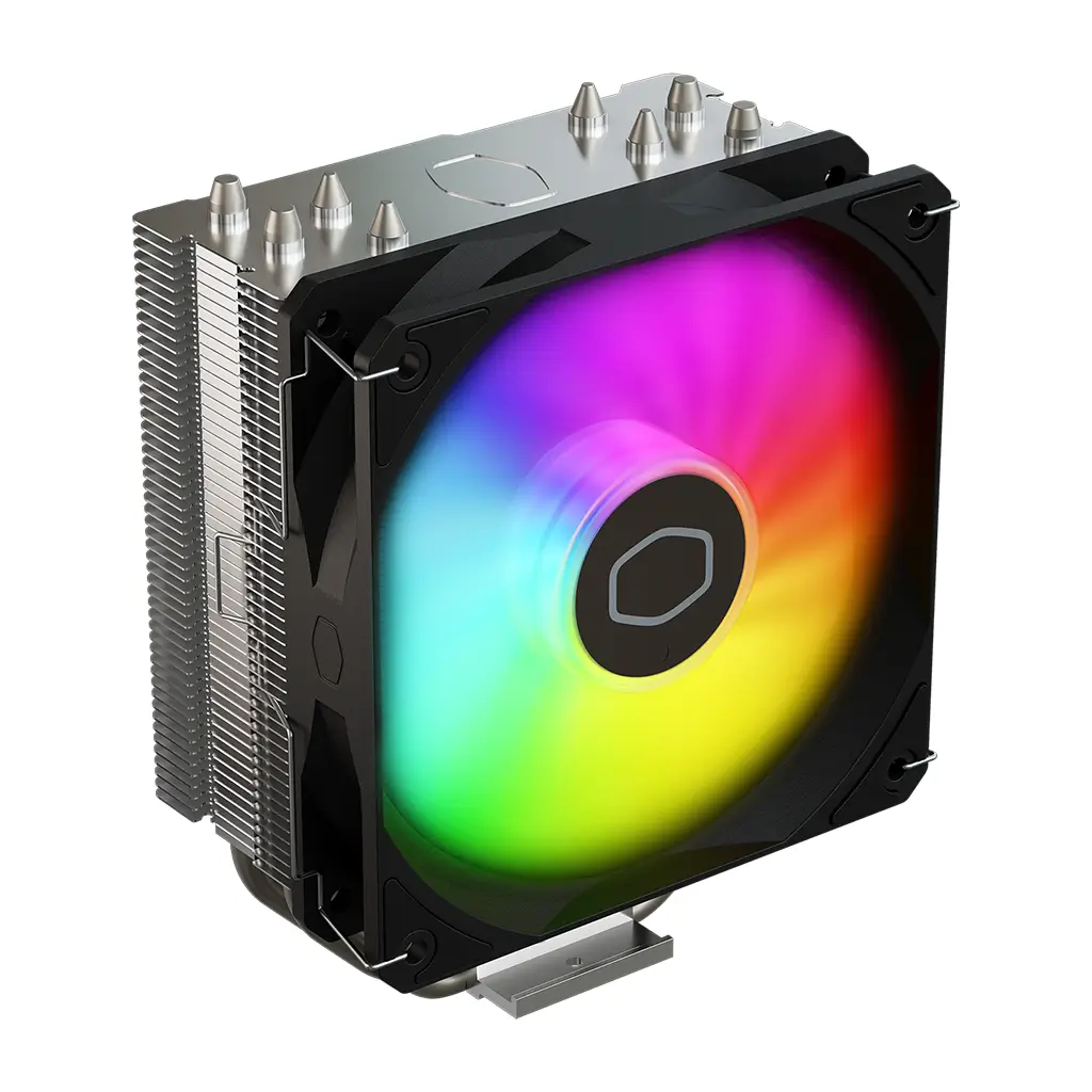 Cooler Master Hyper 212 Spectrum V3 CPU Air Cooler – 120 mm ARGB Fan, Direct Contact Heatpipes, Intel & AMD Compatible | RR-S4NA-17PA-R1 - Image 2