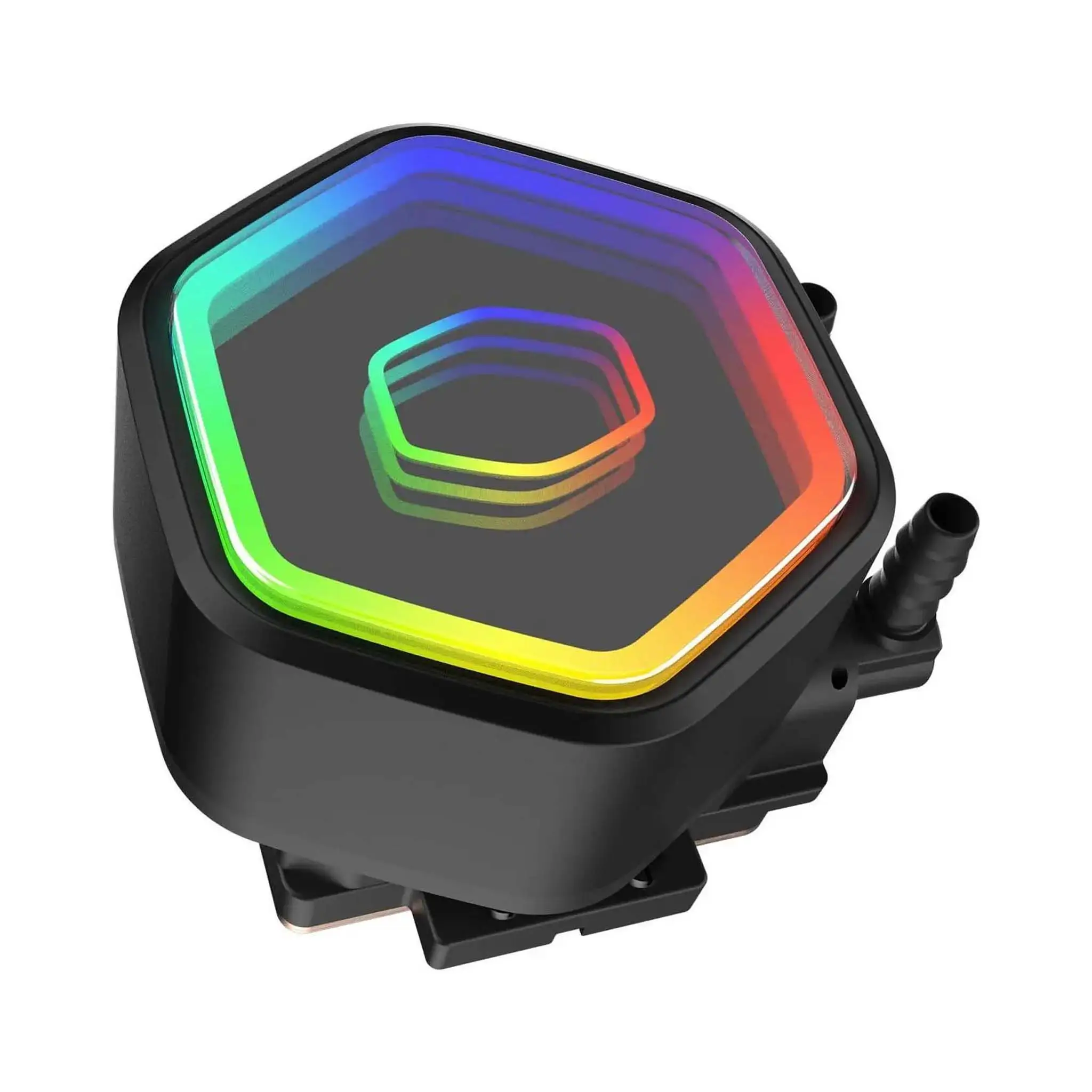 Cooler Master MasterLiquid Core II 360mm ARGB Liquid Cooler, Dual Chamber Pump, 12VDC Pump Rate Voltage, 400mm Tubing, Universal Socket Support, Paper Tray - Image 3
