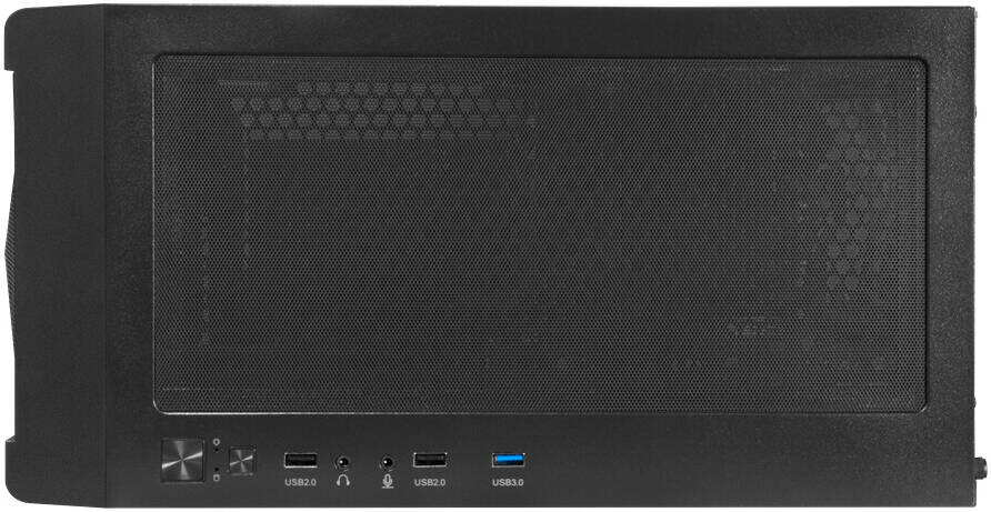 Galax Revolution 06 ATX Mid Tower Case ARGB Airflow Fits Up to 6*120mm Fans 360mm Radiators Gaming Case with USB 3.0/2.0 Interface, Glass Side Panel, Black - Image 9
