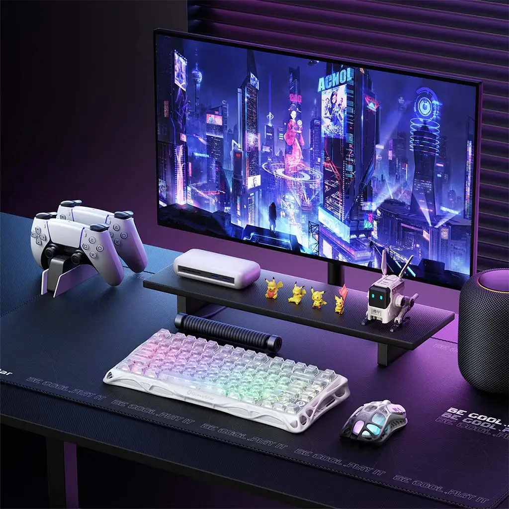 GravaStar Mercury K1 Lite 75% Gaming Keyboard - Crystal Aurora - Image 5