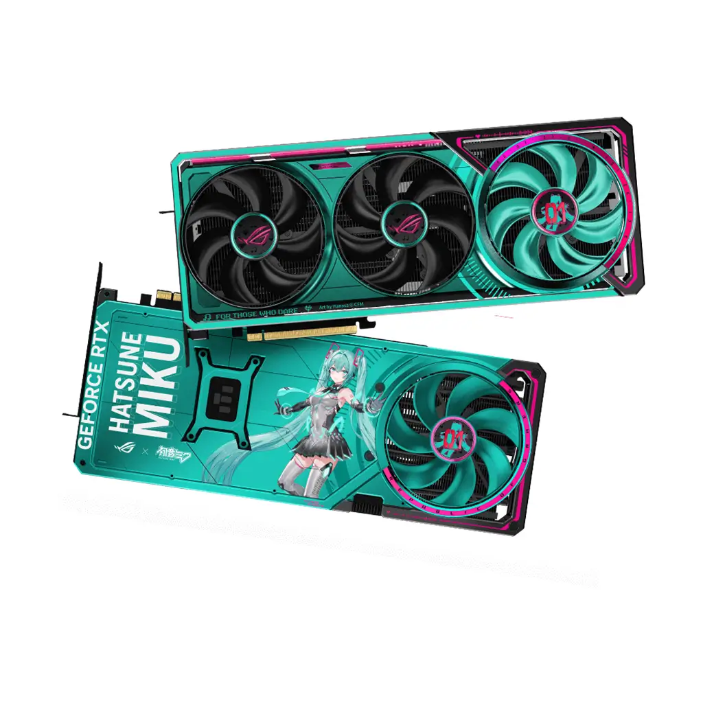 Hatsune Miku Gaming PC, AMD Ryzen 7 9800X3D, RTX 5080 16GB GPU, 32GB DDR5 RAM, 1TB SSD, Windows 11 Pro - Image 4