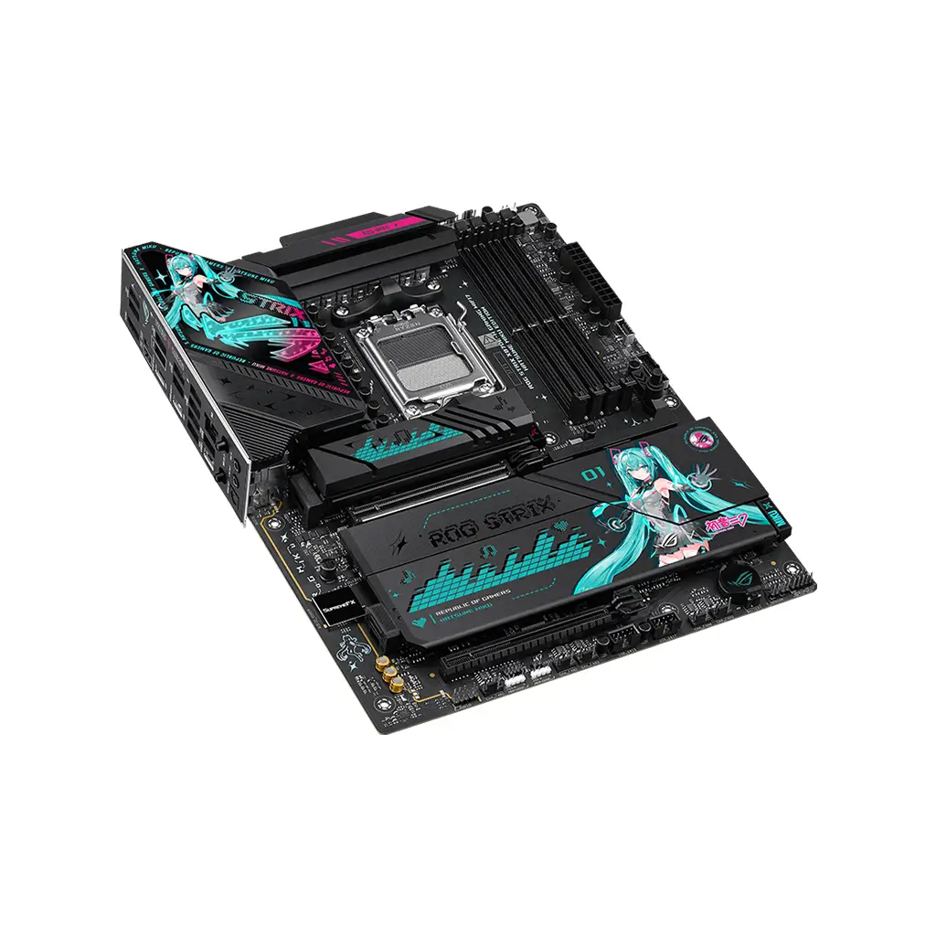 Hatsune Miku Gaming PC, AMD Ryzen 7 9800X3D, RTX 5080 16GB GPU, 32GB DDR5 RAM, 1TB SSD, Windows 11 Pro - Image 5