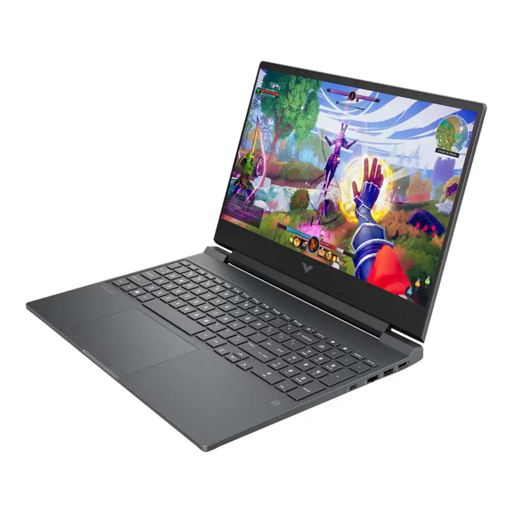 HP Victus 15-FA2093DX Gaming Laptop, Core i7-13620H, RTX 5060 8GB, 16GB RAM, 1TB SSD, 15.6-inch FHD IPS 144Hz Display, Backlit Keyboard, Windows 11, Mica Silver | B97DTUA#ABA - Image 2
