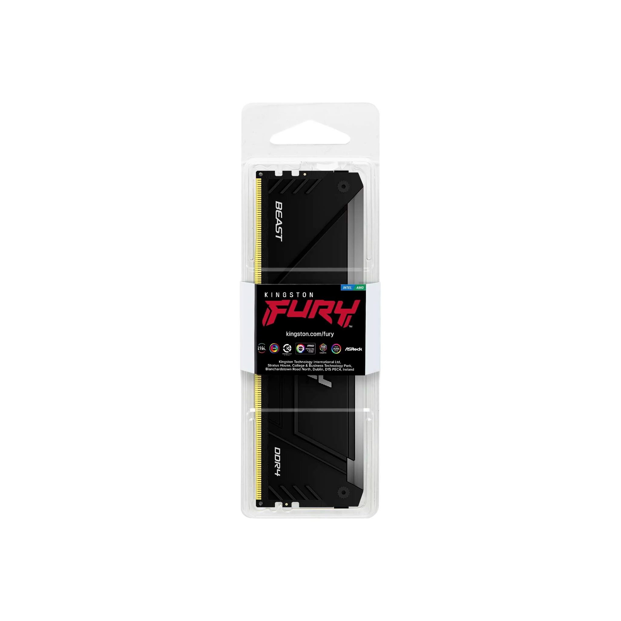 Kingston Fury Beast DDR4 RGB CL16 DIMM Desktop Gaming Memory - Image 3