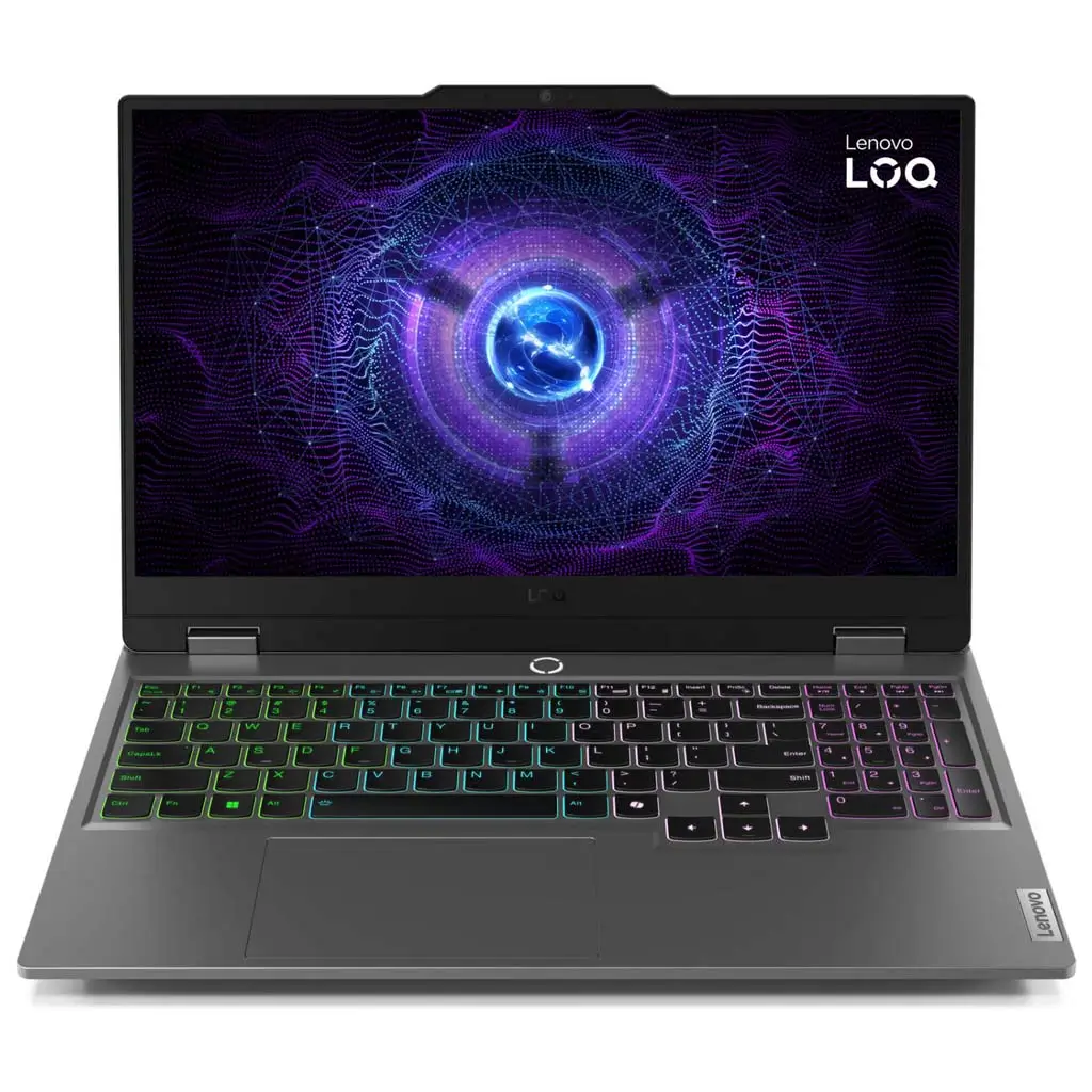 Lenovo LOQ 15IRX9 Gaming Laptop, Intel Core i7-13650HX, RTX 4060 8GB GPU, 24GB RAM, 512GB SSD, 15.6" FHD 144Hz Display, White Backlit Keyboard, Windows 11 Pro, Luna Grey | 83DV00R7AX