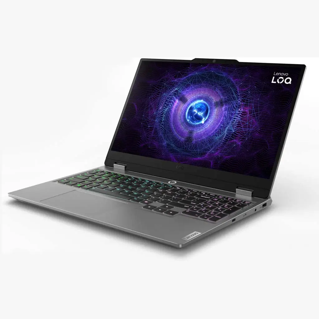 Lenovo LOQ 15IRX9 Gaming Laptop, Intel Core i7-13650HX, RTX 4060 8GB GPU, 24GB RAM, 512GB SSD, 15.6" FHD 144Hz Display, White Backlit Keyboard, Windows 11 Pro, Luna Grey | 83DV00R7AX - Image 3