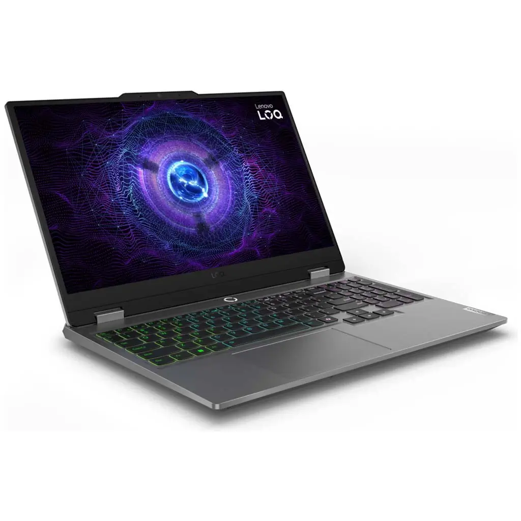 Lenovo LOQ 15IRX9 Gaming Laptop, Core i7-13650HX, RTX 4050 6GB Graphics, 24GB RAM, 512GB SSD, 15.6-inch FHD 144Hz Display, White Backlit Keyboard, Windows 11 Pro, Luna Grey | 83DV00ULPS - Image 2