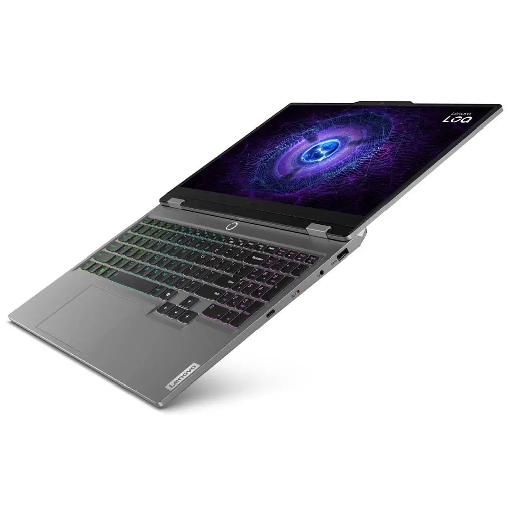 Lenovo LOQ 15IRX9 Gaming Laptop, Core i7-13650HX, RTX 4050 6GB Graphics, 24GB RAM, 512GB SSD, 15.6-inch FHD 144Hz Display, White Backlit Keyboard, Windows 11 Pro, Luna Grey | 83DV00ULPS - Image 3