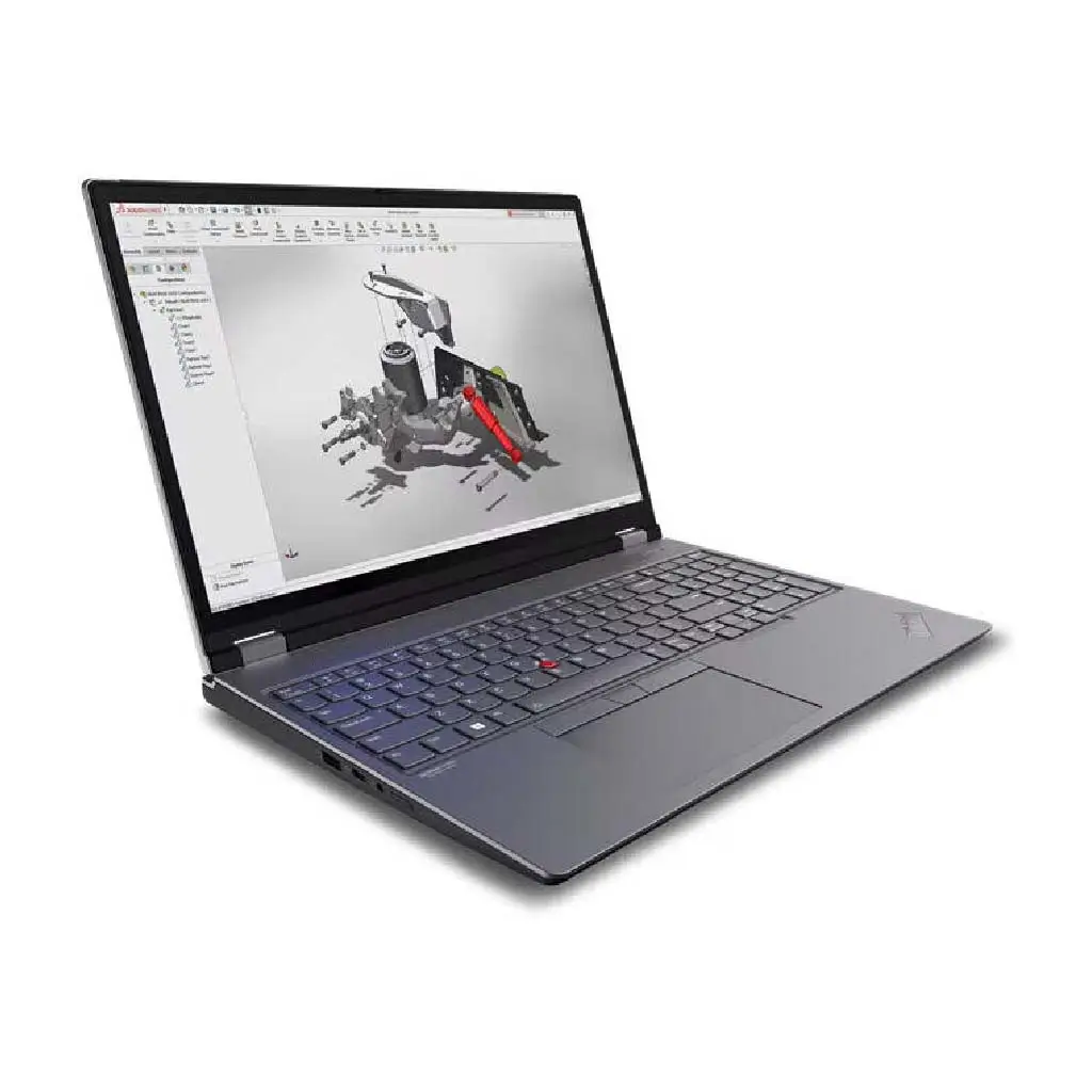 Lenovo ThinkPad P16 Gen 2 Workstation Laptop, Core i7-14700HX, RTX 1000 Ada 6GB Graphics, 32GB RAM, 1TB SSD, 16-inch WQUXGA IPS 60Hz Display, Windows 11 Pro, Gray | 21FA0050US