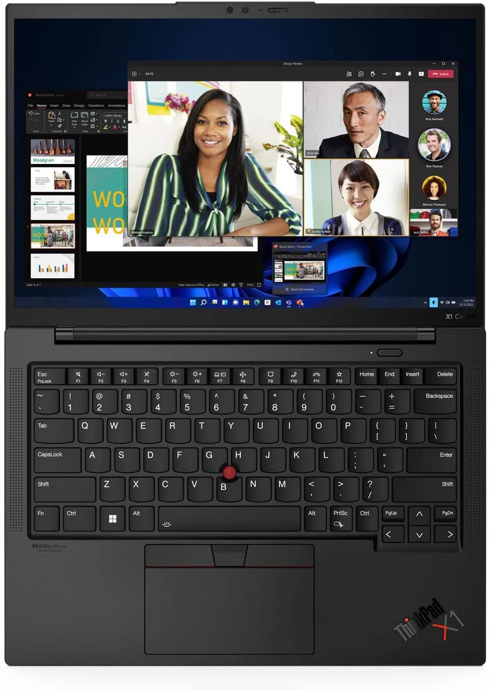 Lenovo ThinkPad X1 Carbon Gen10, Core i7-1260P, 16GB, 512GB SSD, Win 11 - Image 3