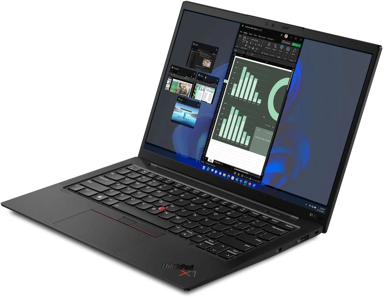 Lenovo ThinkPad X1 Carbon Gen10, Core i7-1260P, 16GB, 512GB SSD, Win 11 - Image 4