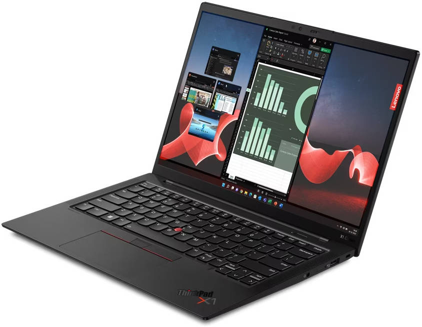 Lenovo ThinkPad X1 Carbon Gen 11 Laptop, 14" WUXGA IPS Touch Display, Intel Core i7-1365U vPro Processor, 32GB LPDDR5 RAM, 1TB SSD, Intel Iris Xe Graphics, Backlit Keyboard, Windows 11 Pro, Black | 21HM002GUS - Image 4