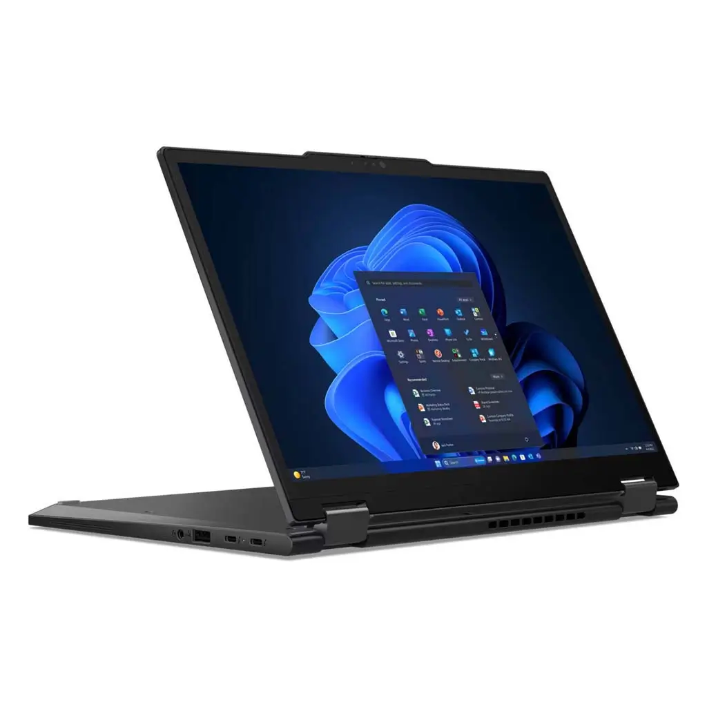 Lenovo ThinkPad X13 2-in-1 Gen 5 Laptop, Core Ultra 7 165U, 16GB RAM, 1TB SSD, 13.3‑inch WUXGA IPS Touch Display, Backlit Keyboard, Windows 11 Pro, Black | 21LW001XUS