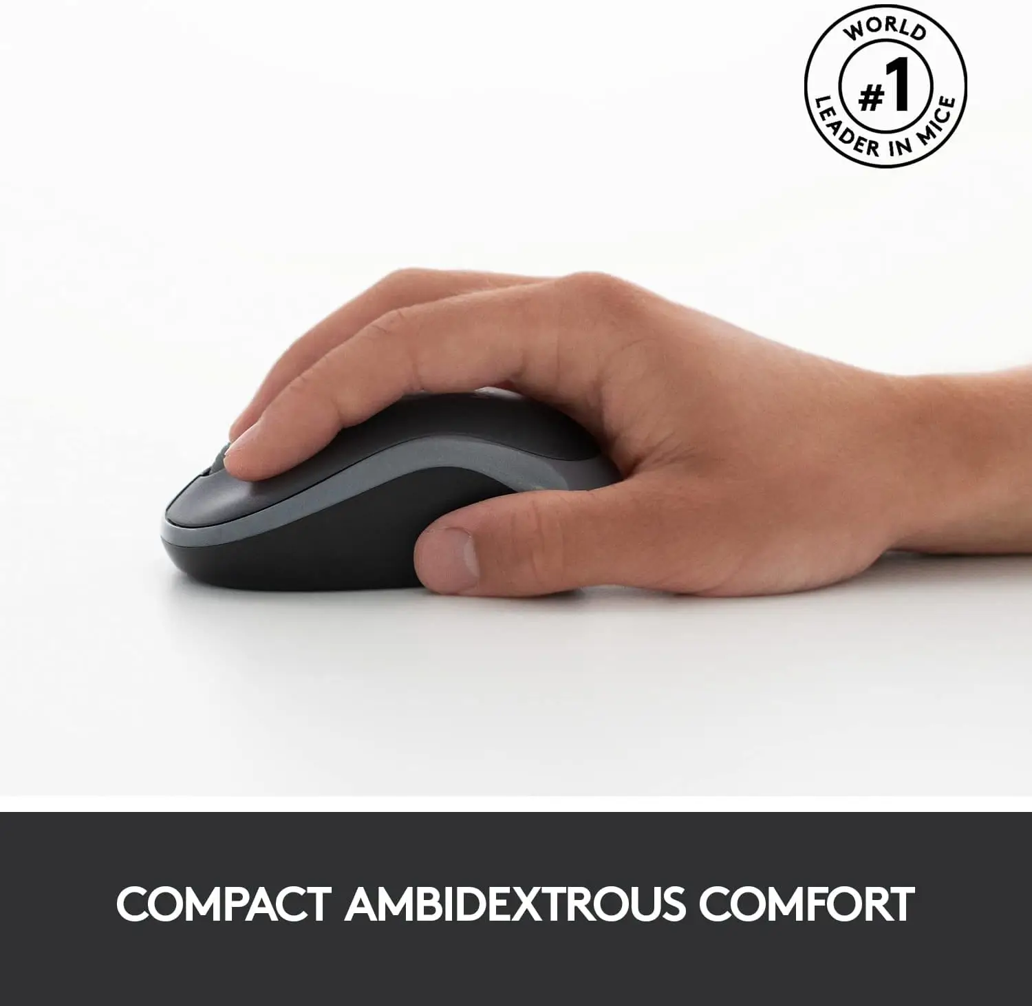 Logitech MK270 Wireless Keyboard & Mouse Combo – 2.4 GHz, Compact Design, 8 Multimedia Keys, 2-Year Battery Life, English/Arabic Layout – Great for PC and Laptop Gaming - Image 3
