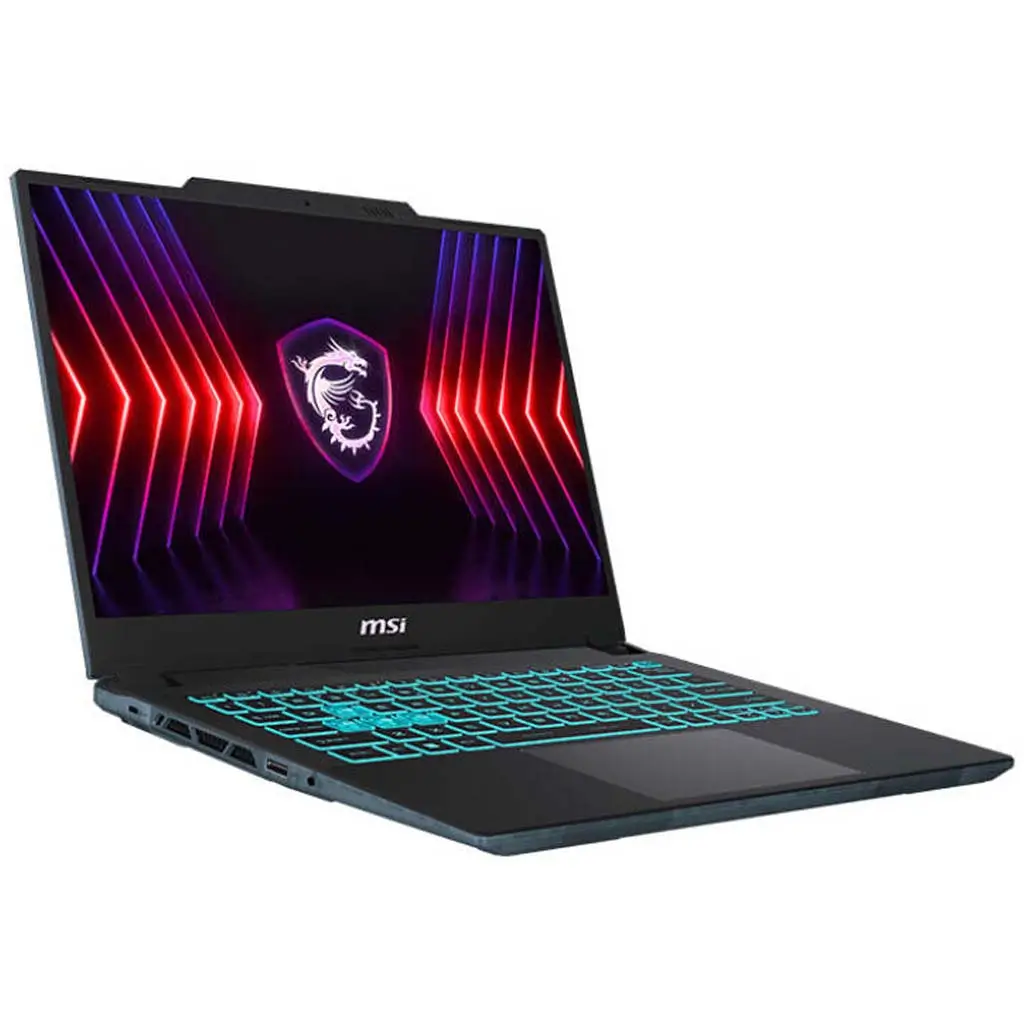 MSI Cyborg 14 A13VF Gaming Laptop, Core i7-13620H, RTX 4060 8GB Graphics, 16GB RAM, 512GB SSD, 14-inch FHD+ Display, Backlit keyboard, Windows 11, Black | 9S7-14P111-018