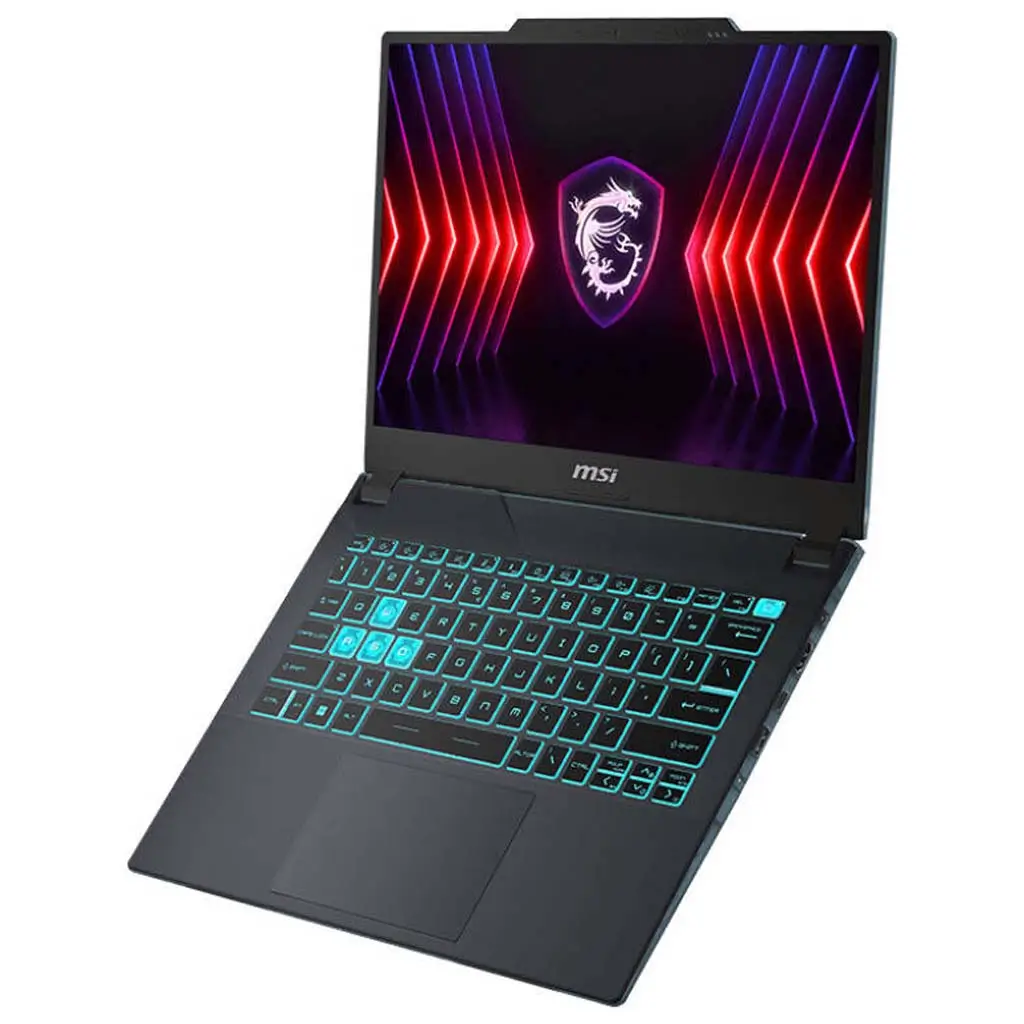 MSI Cyborg 14 A13VF Gaming Laptop, Core i7-13620H, RTX 4060 8GB Graphics, 16GB RAM, 512GB SSD, 14-inch FHD+ Display, Backlit keyboard, Windows 11, Black | 9S7-14P111-018 - Image 2