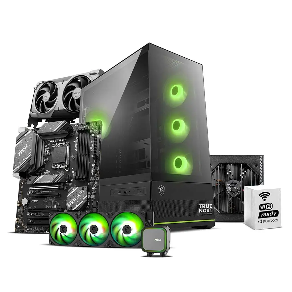 MSI Delta Gaming PC, Core i7-14700F, RTX 5060 8GB GPU, 32GB RAM, 1TB SSD, Windows 11 Pro