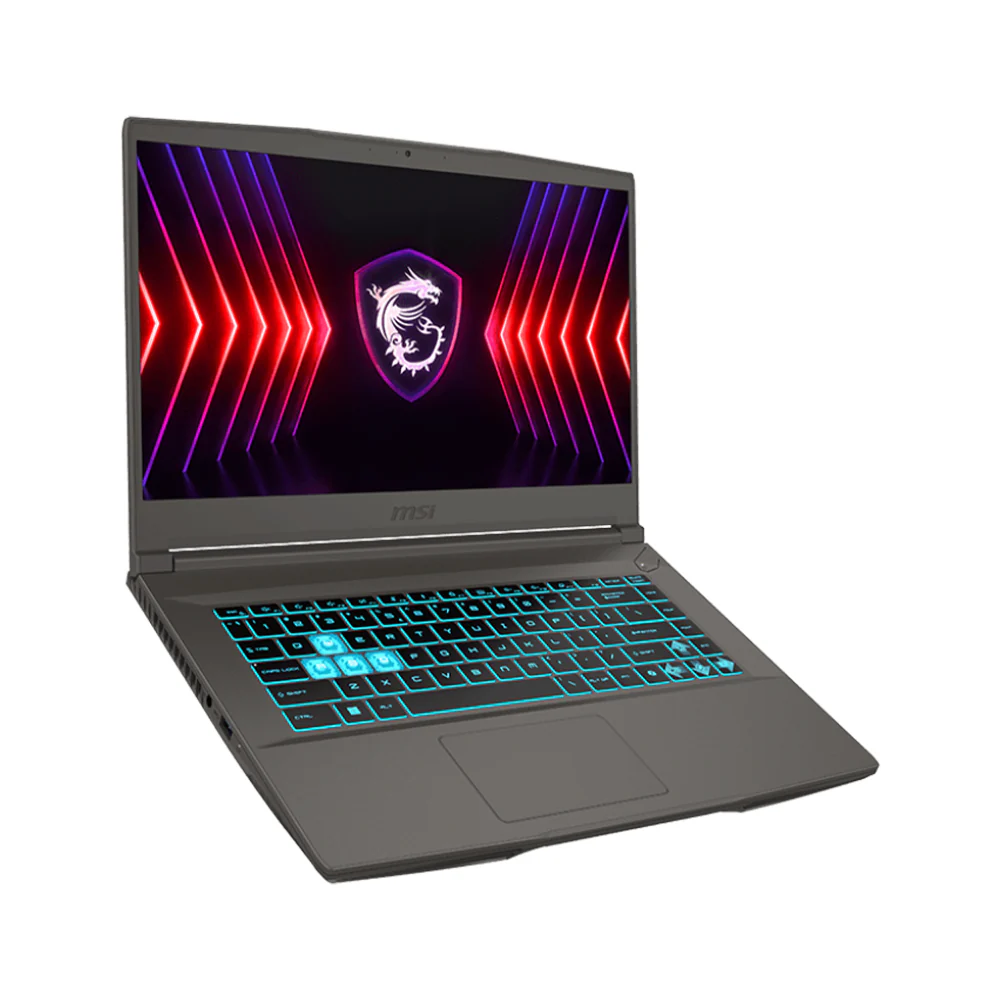 MSI THIN A15 Gaming Laptop, 15.6" FHD 144HZ, AMD Ryzen 5-7535HS, RTX2050 4GB Graphics, 8GB DDR5, 512GB SSD, Wi-Fi 6, English Backlit Keyboard, Windows 11 Home, Cosmos Gray - Image 2