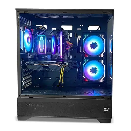 Nova Gaming PC, Core i5-11400F, RX580 8GB Graphics Card, 8GB RAM, 256GB SSD, 1TB HDD, Windows 11 Pro, Wi-Fi + BT With Black Case - Image 3