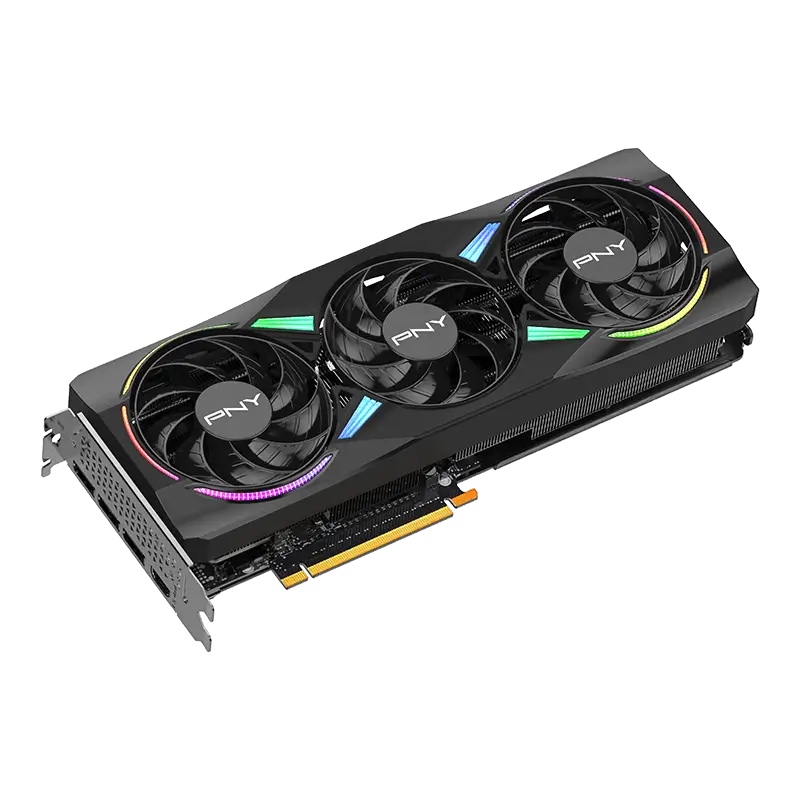 PNY GeForce RTX 5070 ARGB EPIC-X RGB OC Triple Fan Graphics Card, 12GB GDDR7, 192-Bit Memory, 28 Gbps Memory Speed, 2.16 GHz Base Clock, 6144 CUDA Cores, PCI-Express 5.0 | VCG507012TFXXPB1-O - Image 3