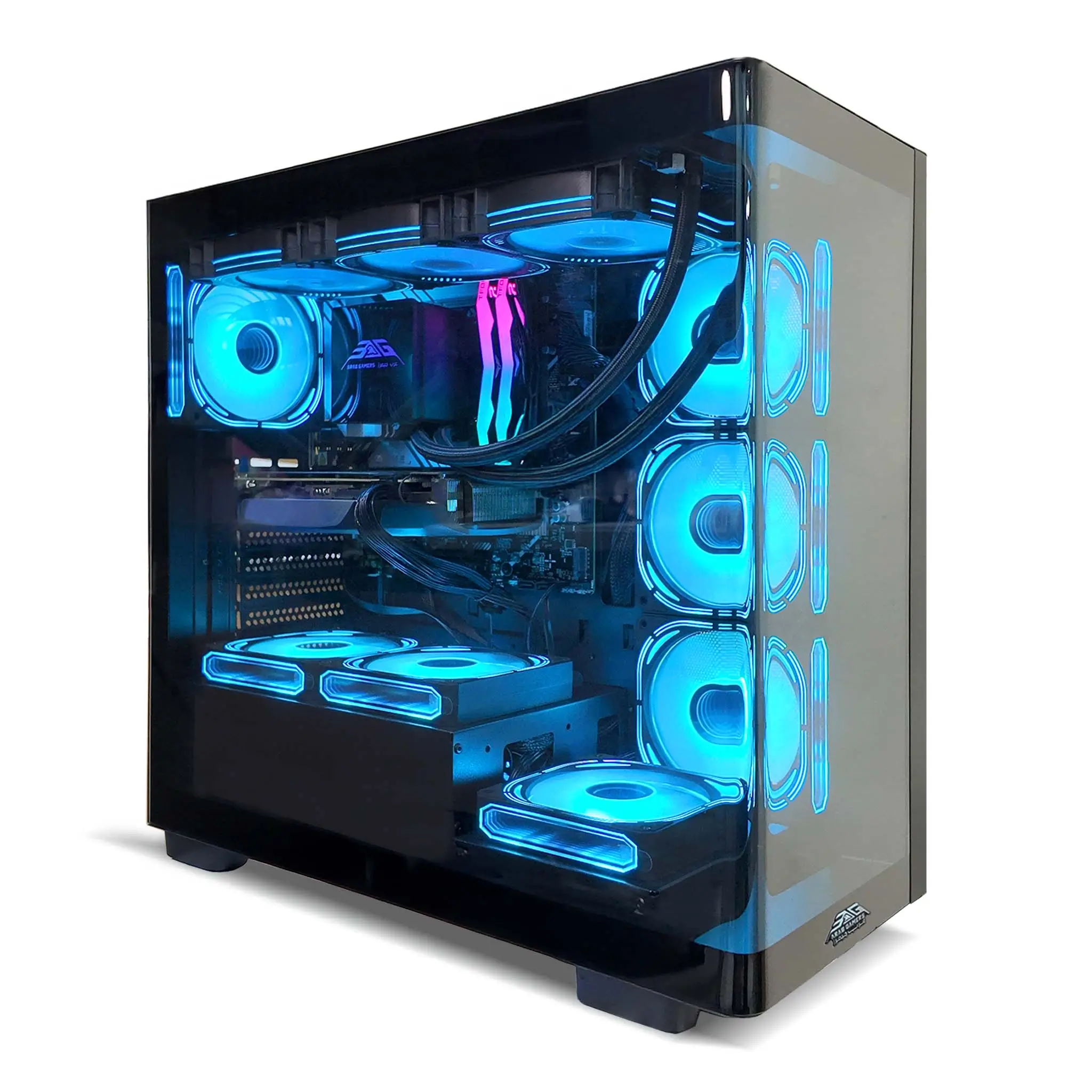 Posedion Gaming PC, Intel Core i5-14400F, Nvidia RTX 5060 Ti 8GB Graphics, 32GB RAM, 1TB SSD, Windows 11 Pro, RGB Gaming Case Black - Image 2