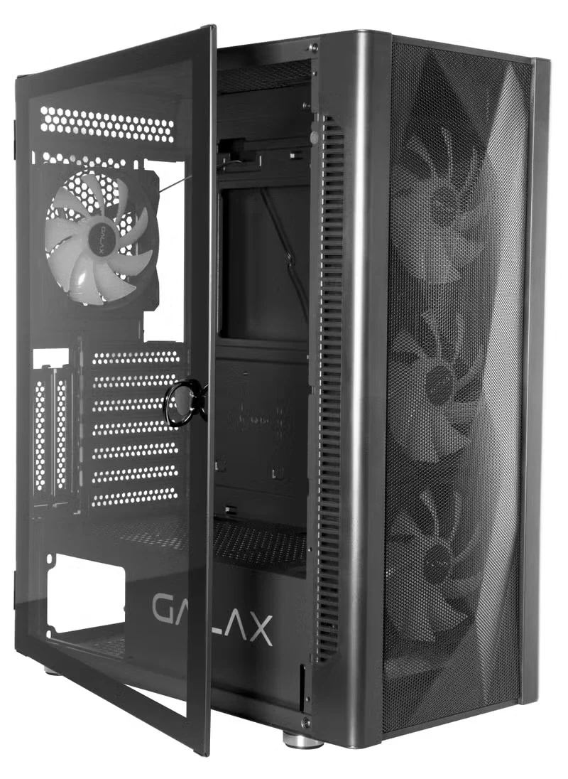 Raime Gaming PC, Intel Core I5-13400F, RTX 5060 8GB Graphics, 16GB RAM, 1TB SSD, 120mm Air Cooler, Windows 11 Pro, RGB Black Case - Image 4