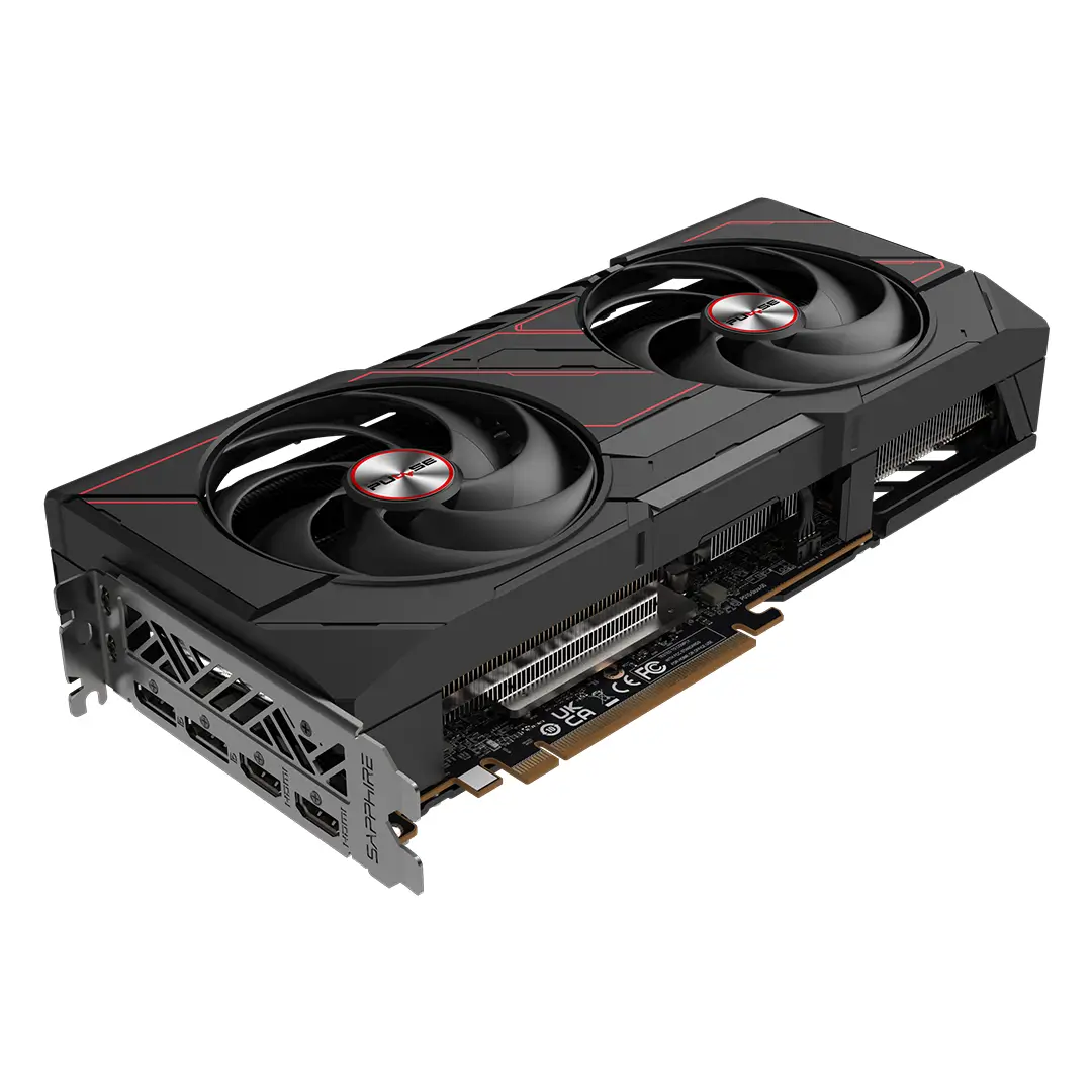 Sapphire Pulse AMD Radeon RX 9070 Gaming Edition with 16GB GDDR6 Graphics Card, 2520 MHz Boost Clock, 256-bit, 3584 Stream Processors, 20 Gbps Memory Clock, HDMI 2xDP, AMD RDNA 4 Architecture, PCIE 5.0 - Image 3