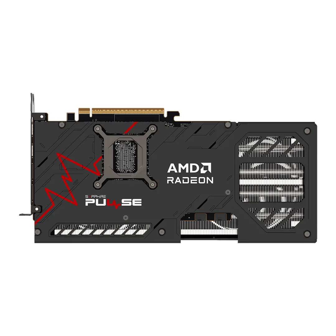 Sapphire Pulse AMD Radeon RX 9070 Gaming Edition with 16GB GDDR6 Graphics Card, 2520 MHz Boost Clock, 256-bit, 3584 Stream Processors, 20 Gbps Memory Clock, HDMI 2xDP, AMD RDNA 4 Architecture, PCIE 5.0 - Image 6