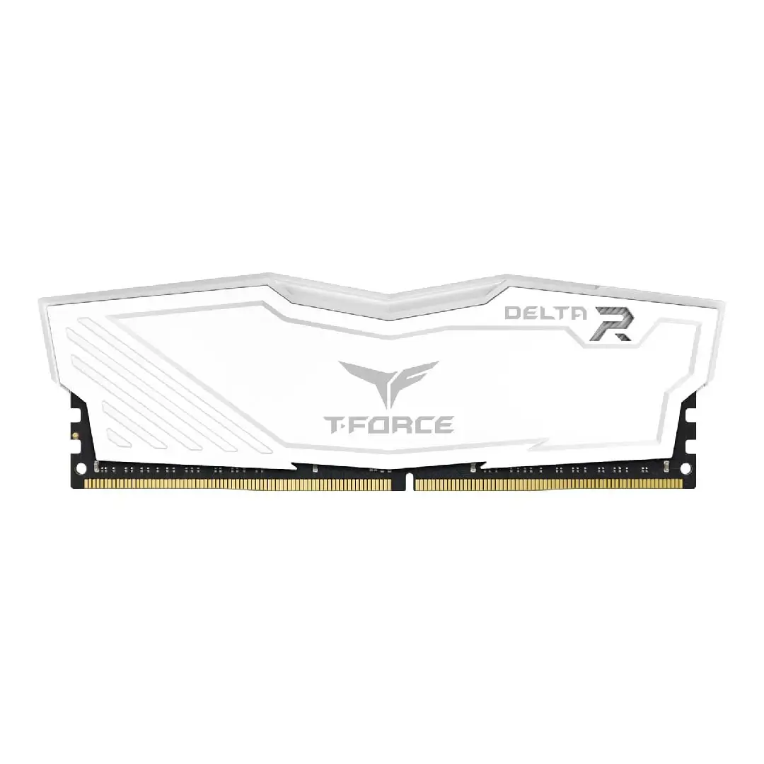 TeamGroup T-Force Delta RGB DDR4 16GB (2x8GB) 3200MHz CL16 Gaming Memory, White | CL16 - Image 3
