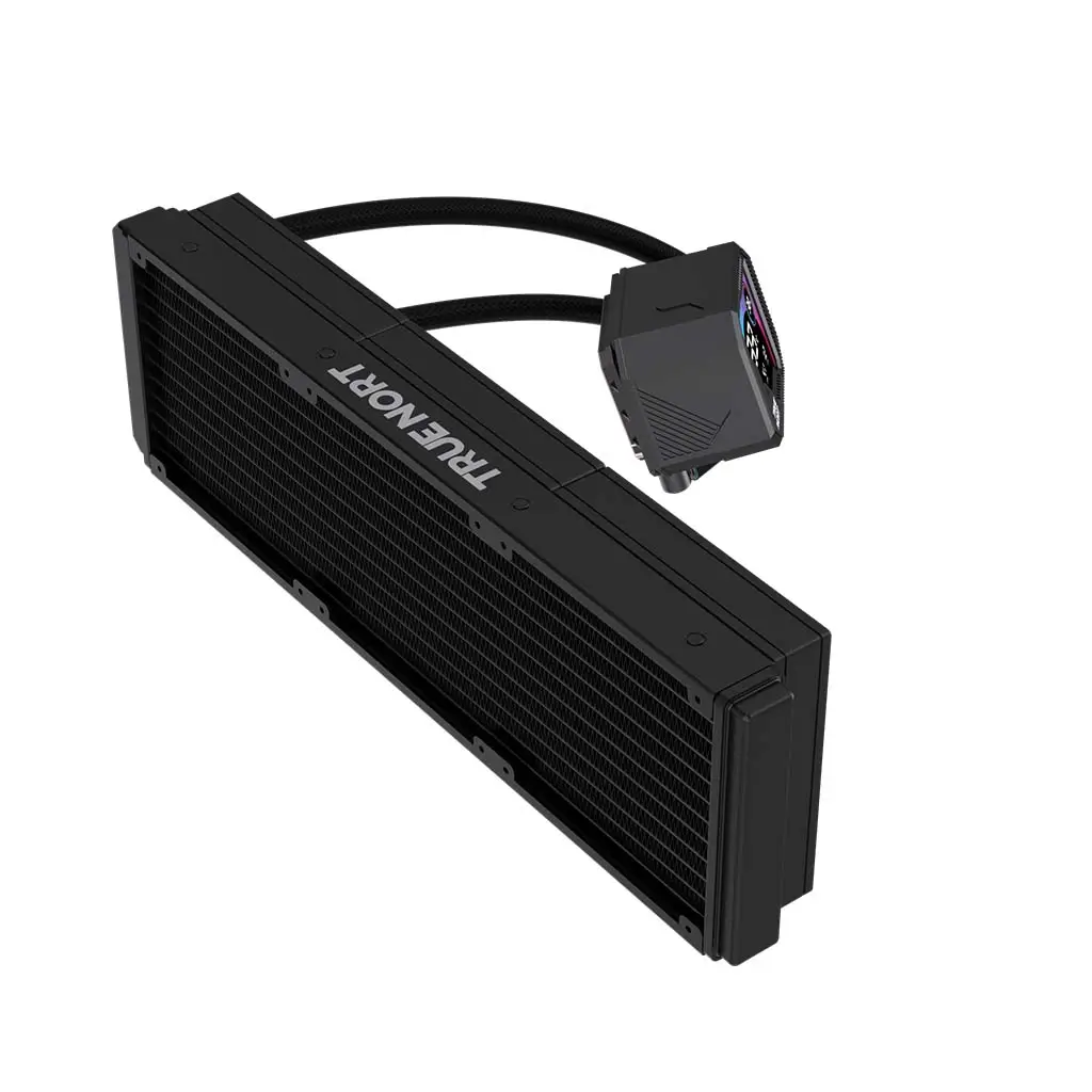 True Nort 360A ARGB CPU Liquid Cooler, 360mm Radiator with Segment Display, Triple ARGB Fans & High-Perfromance Pump Head, Intel/AMD CPU Socket Support - Image 8