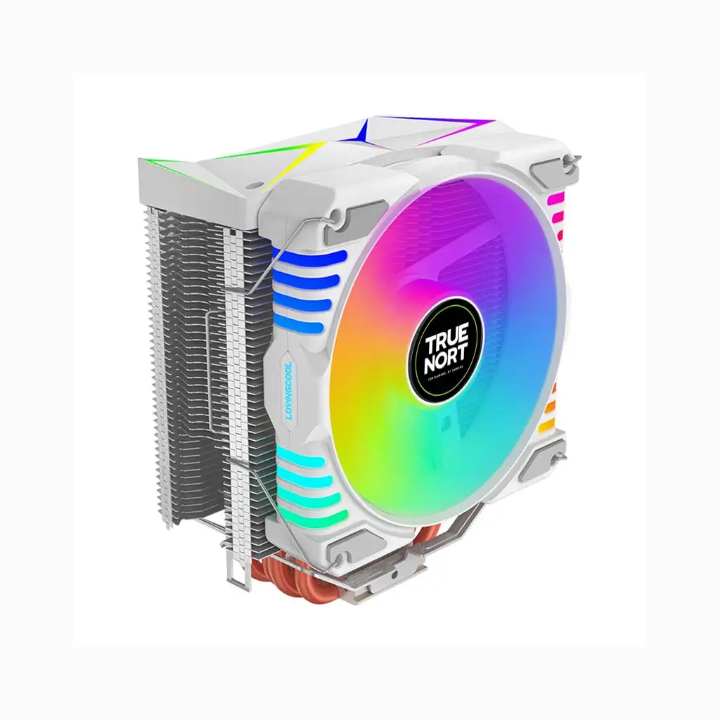 True Nort 400A Tower CPU Air Cooler, 4 Heat-Pipes, 120 mm PWM Fan, 55 CFM Airflow, Universal Intel & AMD Socket Support | TN-400A - Image 4