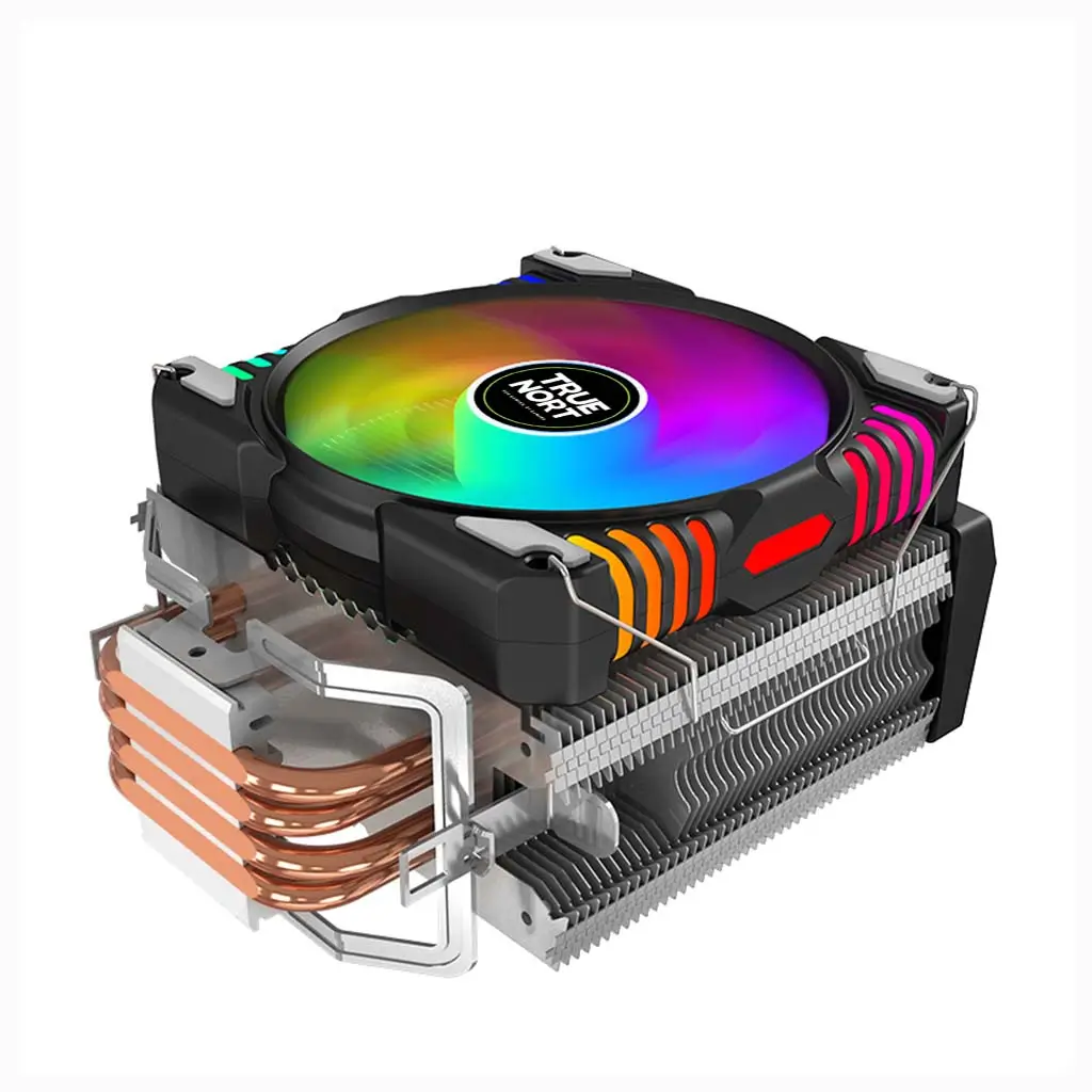 True Nort 400A Tower CPU Air Cooler, 4 Heat-Pipes, 120 mm PWM Fan, 55 CFM Airflow, Universal Intel & AMD Socket Support | TN-400A - Image 5