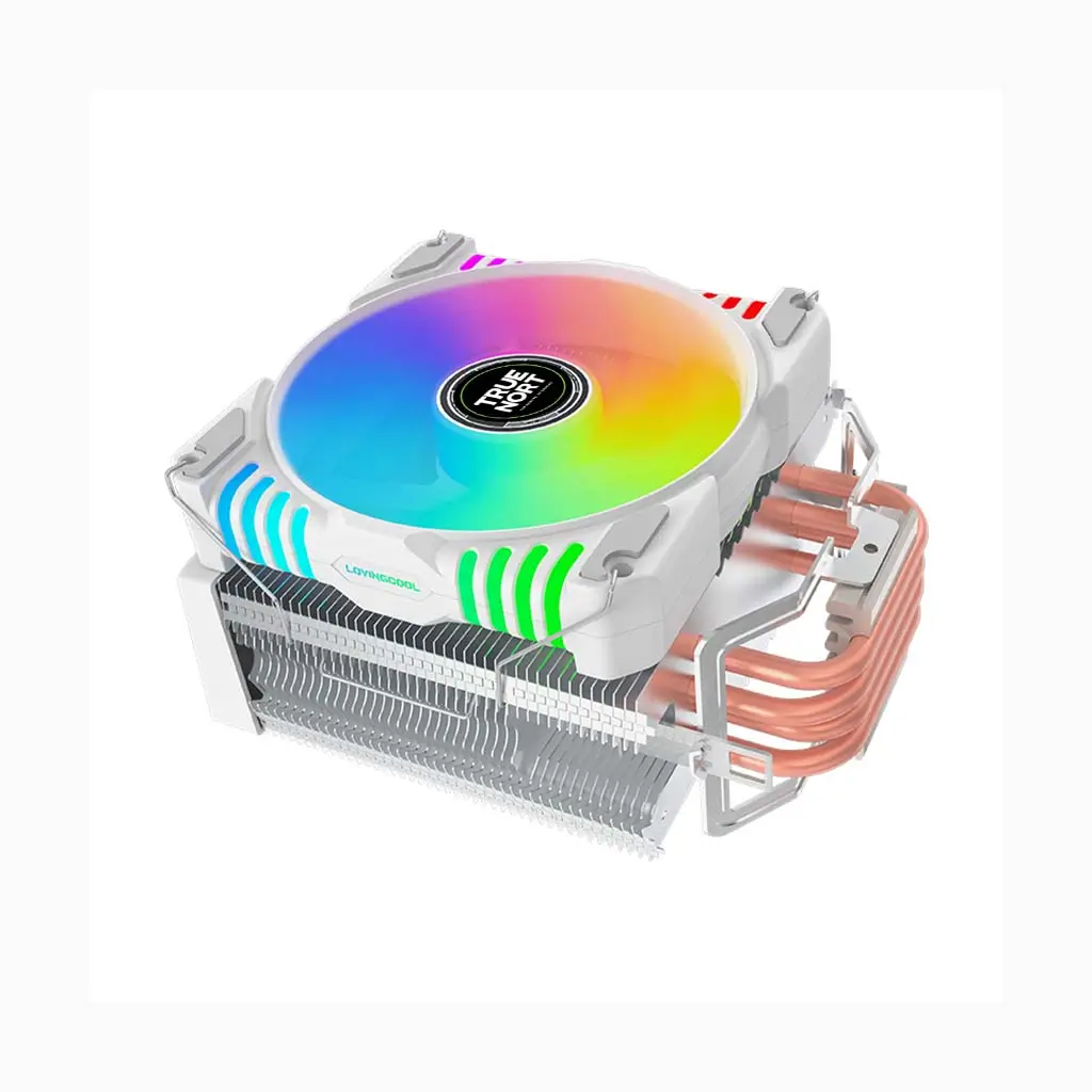 True Nort 400A Tower CPU Air Cooler, 4 Heat-Pipes, 120 mm PWM Fan, 55 CFM Airflow, Universal Intel & AMD Socket Support | TN-400A - Image 6