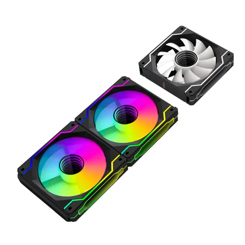 True Nort D120mm case fan with 5V RGB powerful cooling fan for gaming computer case cooler - Image 7