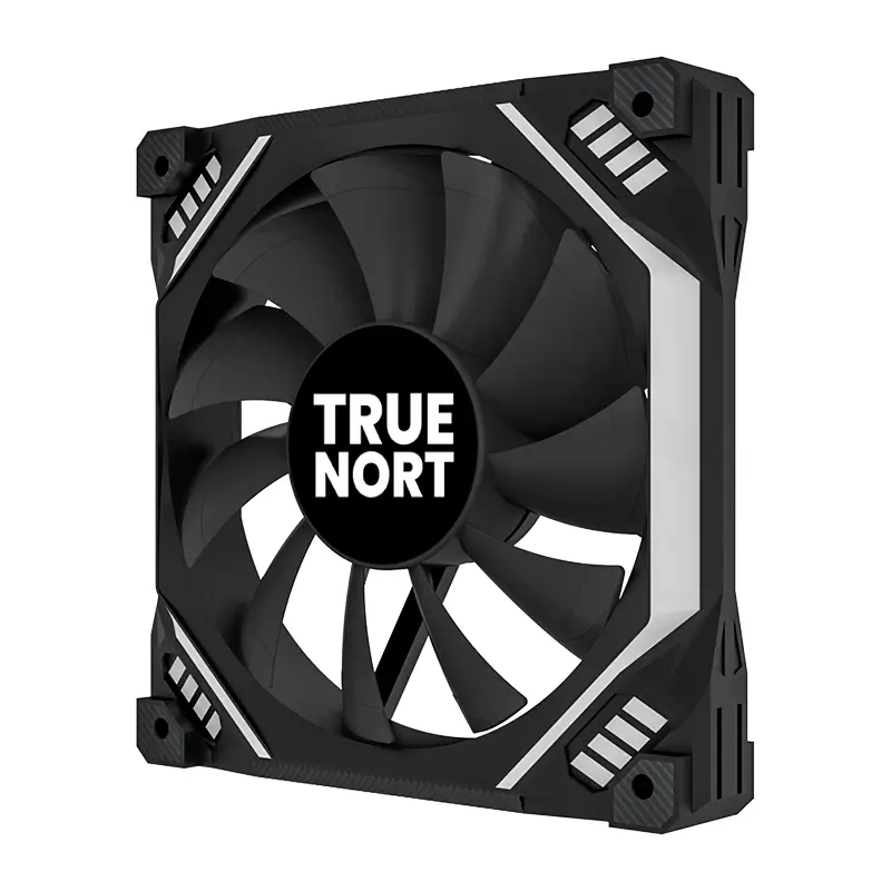 True Nort 120mm ARGB Gaming PC Case Fan, 5V/3-Pin Sync, Hydraulic Bearing, Quiet 34 CFM Airflow | TN120 - Image 5