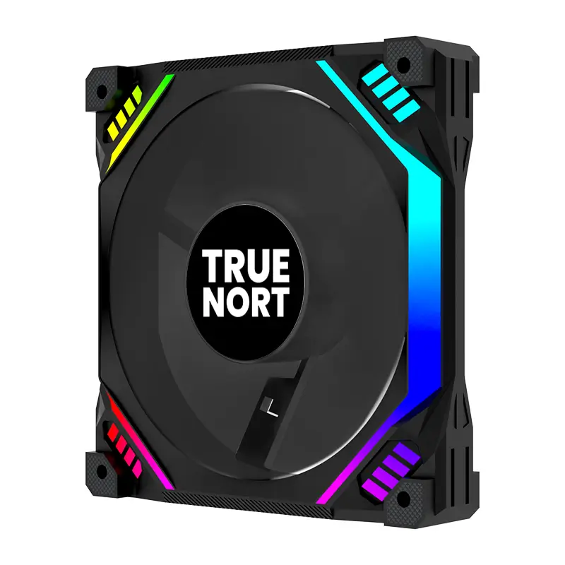 True Nort 120mm ARGB Gaming PC Case Fan, 5V/3-Pin Sync, Hydraulic Bearing, Quiet 34 CFM Airflow | TN120 - Image 6