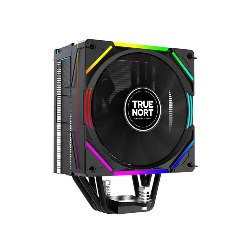 True Nort J120 Tower CPU Air Cooler, 4 Heat-Pipes, 120mm PWM/ARGB Fan, Universal Intel & AMD Support | J120 - Image 3