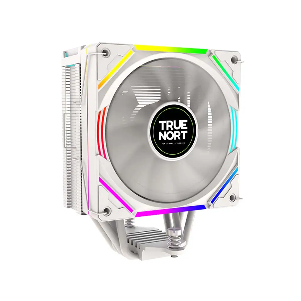 True Nort J120 Tower CPU Air Cooler, 4 Heat-Pipes, 120mm PWM/ARGB Fan, Universal Intel & AMD Support | J120 - Image 4